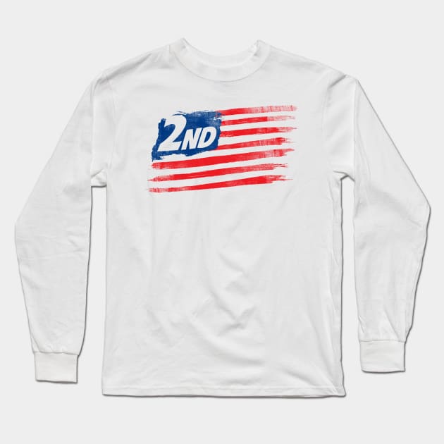 The Second Amendment Long Sleeve T-Shirt by Toby Wilkinson